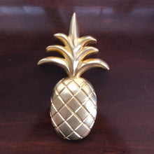 golden pineapple decor